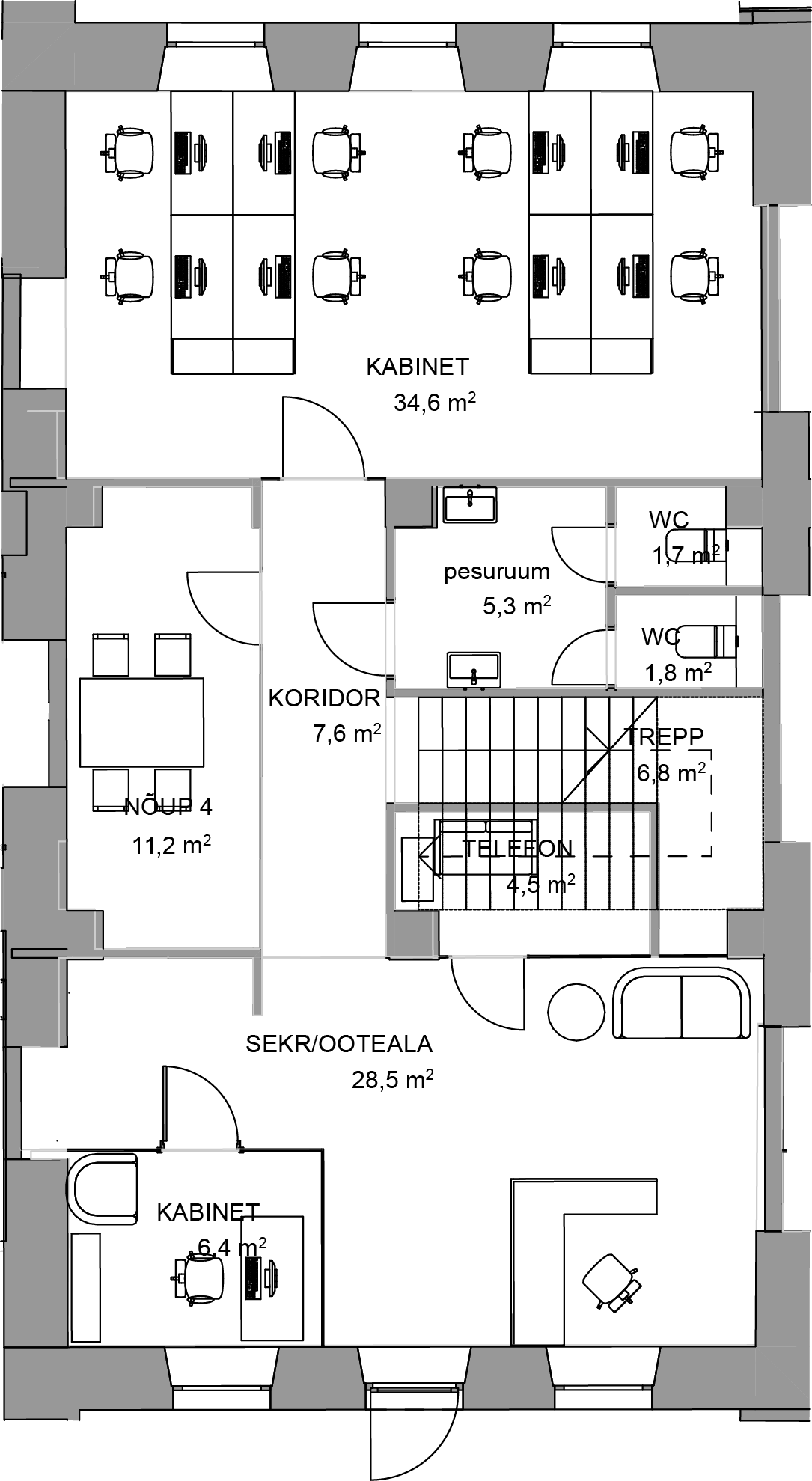 1. korrus